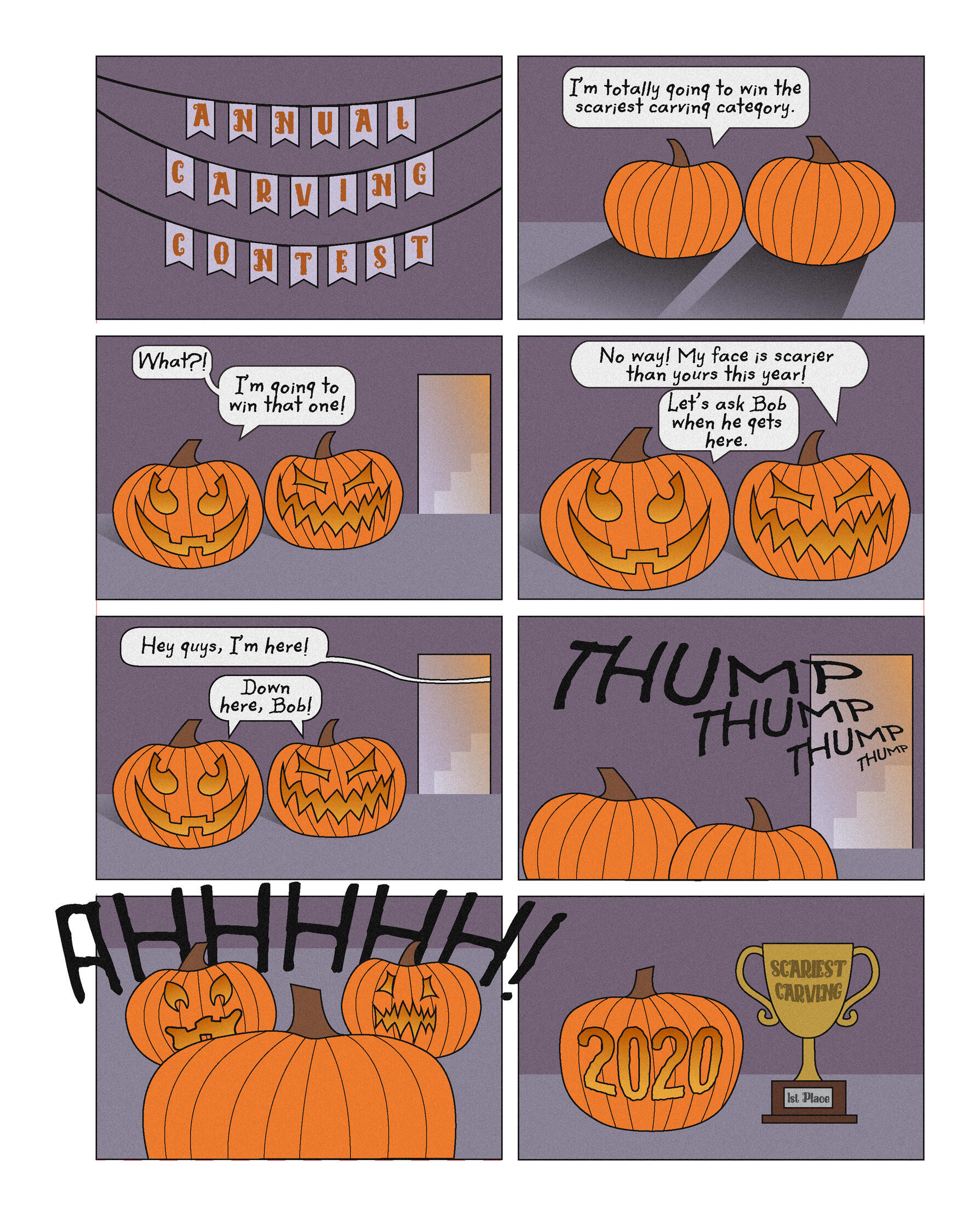 "Annual Carving Contest" Comic "Annual Carving Contest" Comic